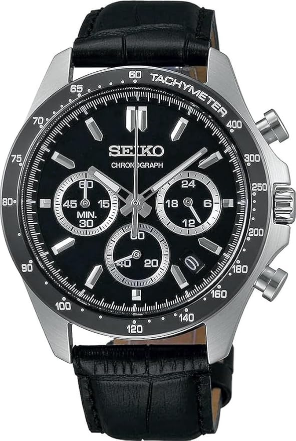 SEIKO 1/5秒クロノグラフ クオーツ CHRONOGRAPH QUARTZ 腕時計 メンズ SBTR021