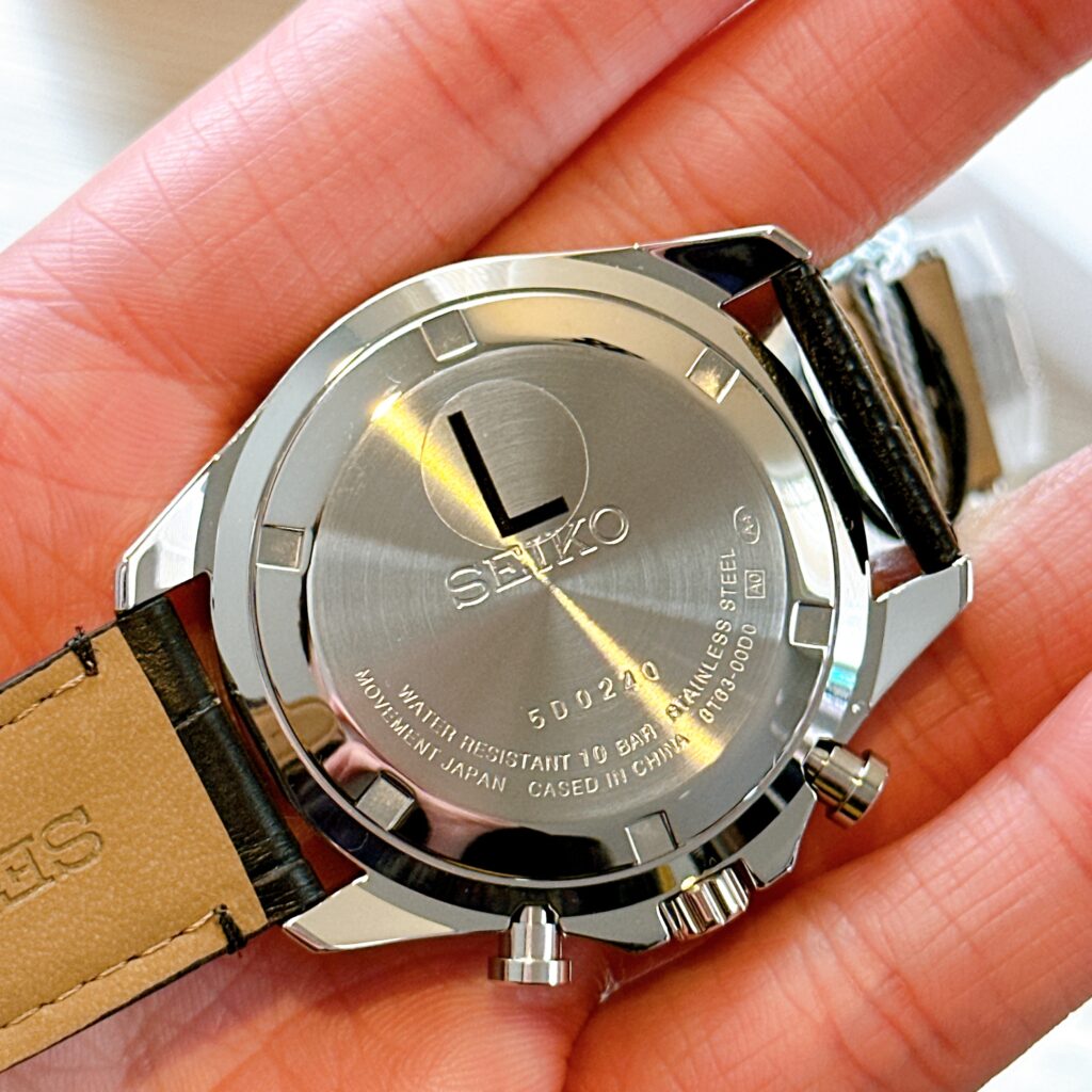裏蓋SEIKOロゴ刻印